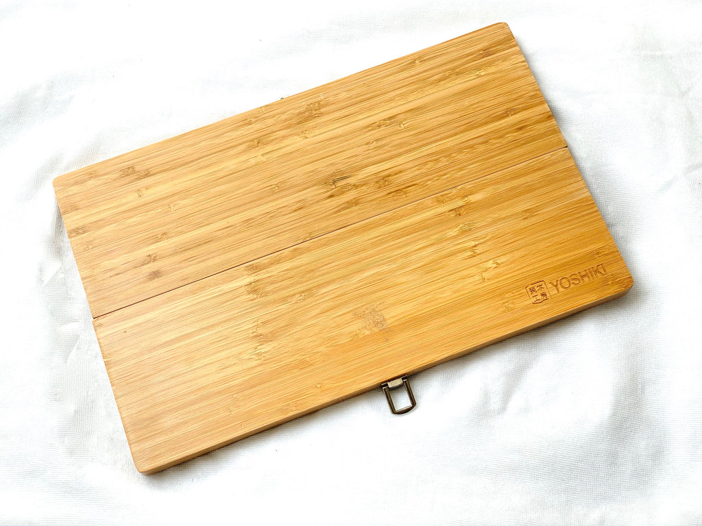 Foldable Cutting Board with a Knife Set